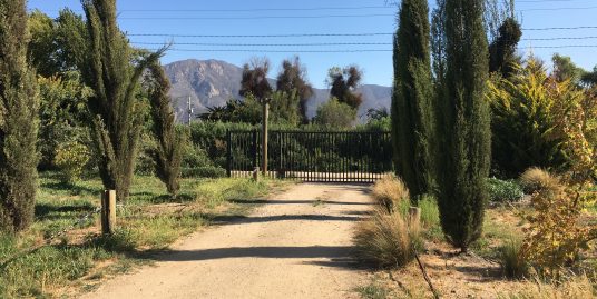 Parcela en Chiñigue, Melipilla.