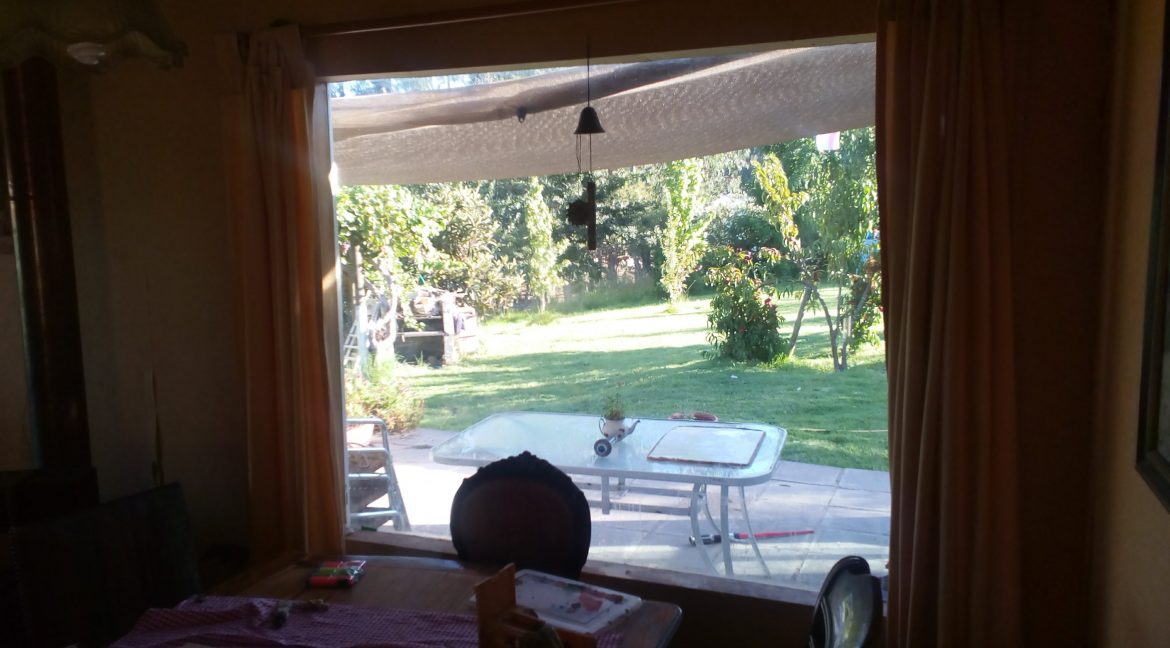 Vista desde comedor