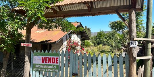 EN VENTA!!!… Codigua, sector San Valentín. Buena Propiedad con 27 mts sobre ruta.