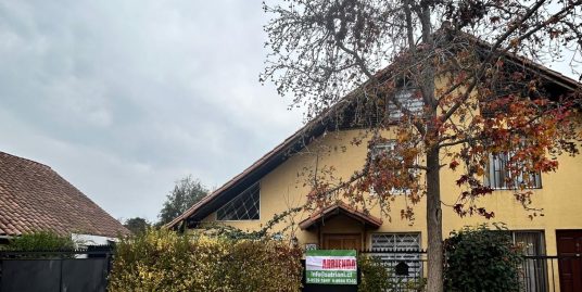 Lindísima propiedad en arriendo Villa España, Melipilla.