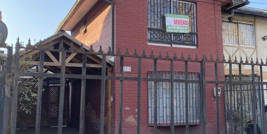 Propiedad en arriendo, Población Boris Soler, Vicuña Mackenna, Melipilla.
