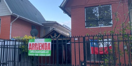 Propiedad en arriendo, Población Boris Soler, Vicuña Mackenna, Melipilla.