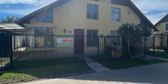 Propiedad en arriendo, Villa España, Melipilla.