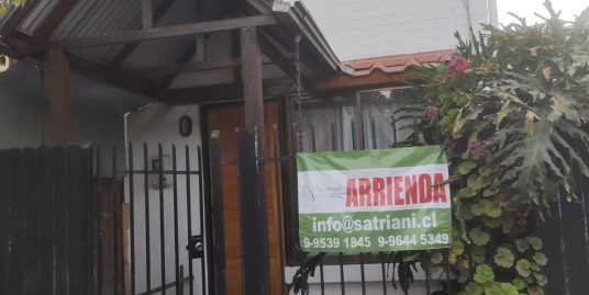 Propiedad en arriendo, Colonial, Melipilla.